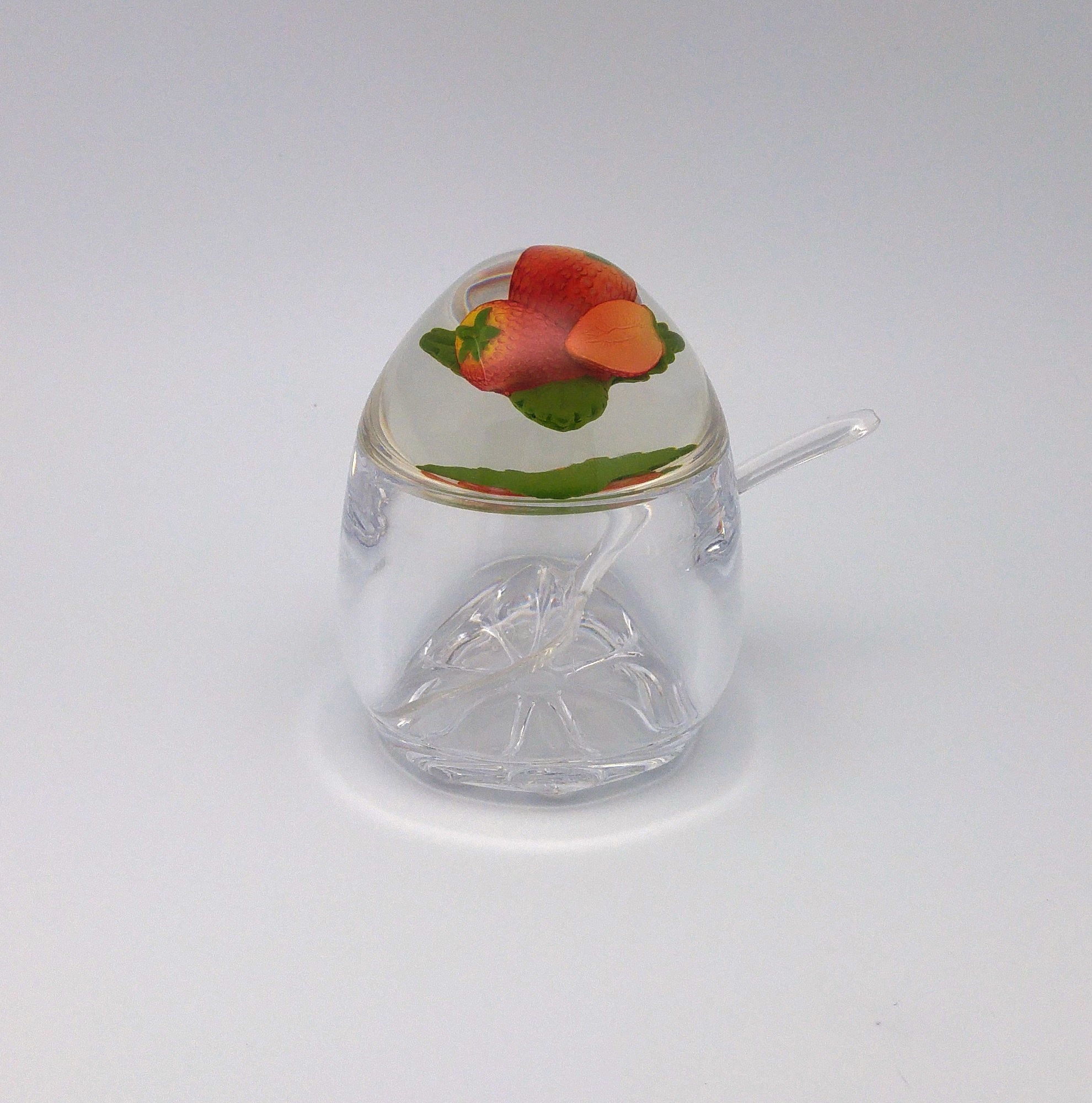 Acrylic Jam Pot with Strawberry Lid Kerr Cowan