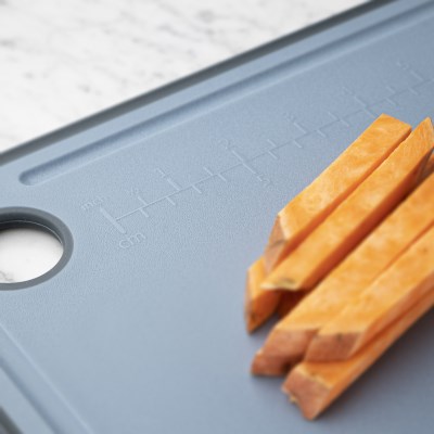 Taylors Large Non Slip Cutting Board - Cadet Grey