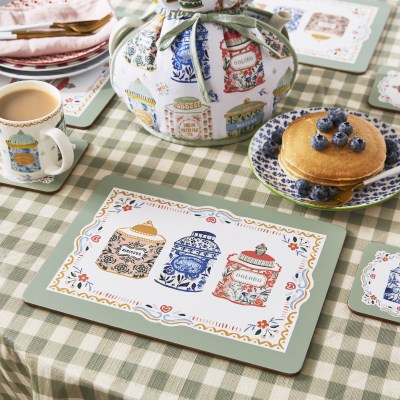 Ulster Weavers Tea Tins Placemat 4 Pack