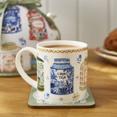 Ulster Weavers Tea Tins Straight Sided Mug