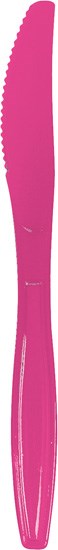 Duni Cutlery Packs - BBQ Hot Pink Line - 20PK