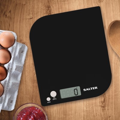 Salter Leaf Electronic Kitchen Scale 1177BKC