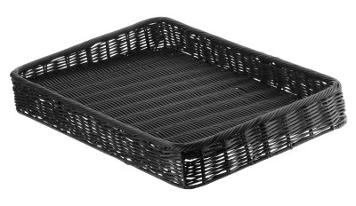 Degrenne Evento Black Rectangular Bread Basket 54 x 34 x 7cm