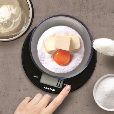 Salter Marble Electronic Kitchen Scale 1009BKDRCAR