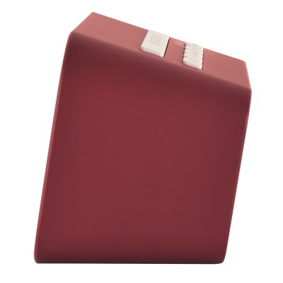 Acctim 'Alta' Reflection LCD Alarm clock in Spice Red
