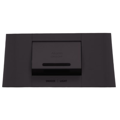 Acctim 'Kian' LCD Alarm clock in Soot