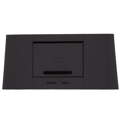 Acctim 'Kian' LCD Alarm clock in Soot