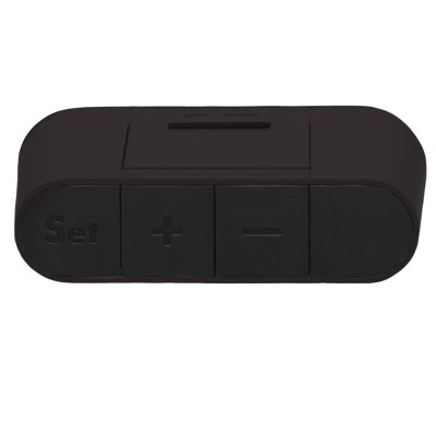 Acctim 'Kian' LCD Alarm clock in Soot