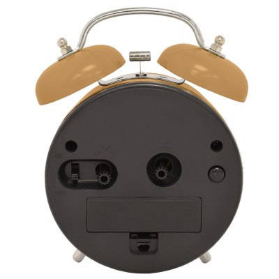 Acctim 'Hardwick' Dijon Double bell alarm clock