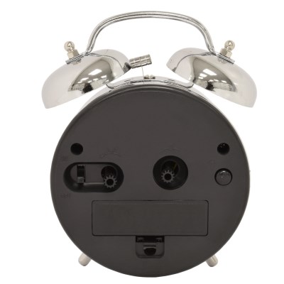 Acctim 'Hardwick' Chrome Double bell alarm clock