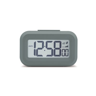 Acctim 'Kitto' LCD Alarm clock in Mineral Blue