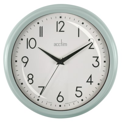 Acctim 'Elodie' 26cm Retro wall clock in Grey