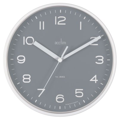 Acctim 'Runwell' wall clock in Dusk