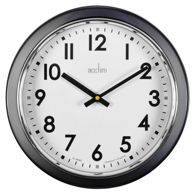 Acctim 'Kensworth' 33cm Wall Clock in Aston Grey
