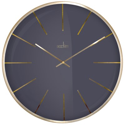 Acctim 'Luxe' 40cm domed wall clock