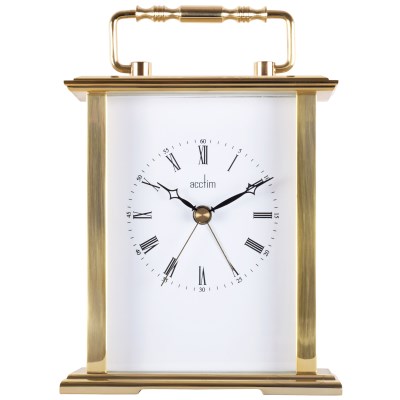Acctim 'Gainsborough' Gold Colour Carriage Clock