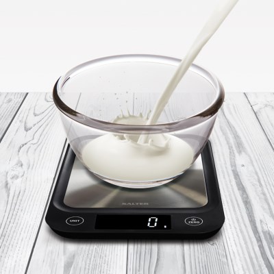 Salter Ultra Slim Electronic Kitchen Scale 1068BK