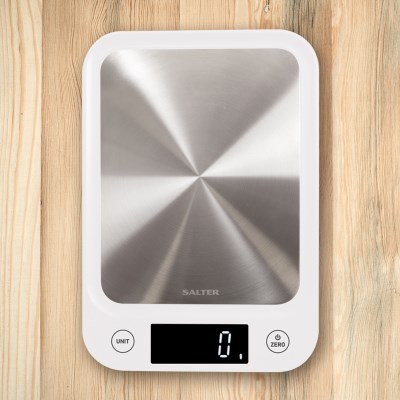 Salter Stainless Steel Electronic Kitchen Scale 1105SSWHDR