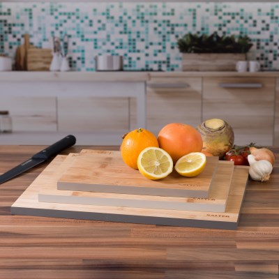 Salter 3 Piece Bamboo Chopping Board Set BW072811