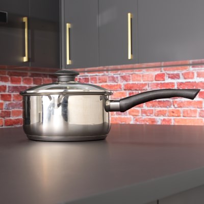 Russell Hobbs Stainless Steel Easy Strain 5pc Pan Set