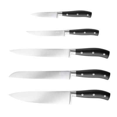 Taylors Henley 5pc Bamboo Block Set with 3-Stage Sharpener