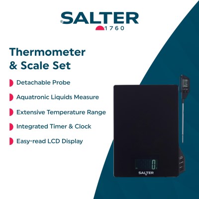 Salter Thermometer & KItchen Scale Set SA00617