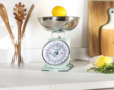 Salter Timeless Mechanical Kitchen Scale Sage SA00562S