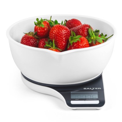 Salter Measuring Jug Electronic Kitchen Scale 1089BKWHDR