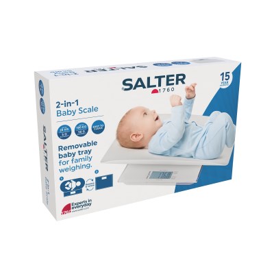 Salter 2-in-1 Electronic Baby, Pet & Personal Scale SA00672W