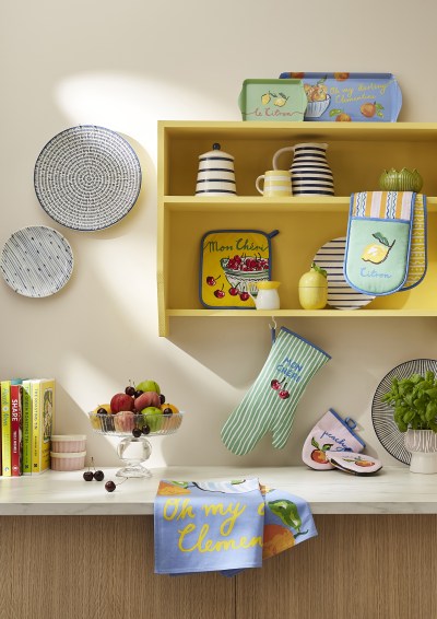 Ulster Weavers Summer Fruits Citron Cotton Tea Towel