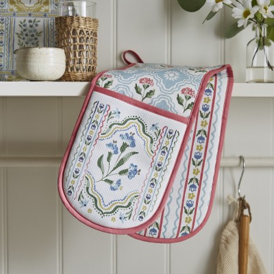 Ulster Weavers Boho Floral Double Oven Glove