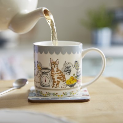 Ulster Weavers Pantry Cats New Bone China Mug
