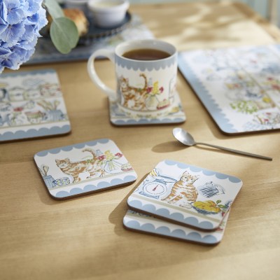 Ulster Weavers Pantry Cats Coaster 4 Pack