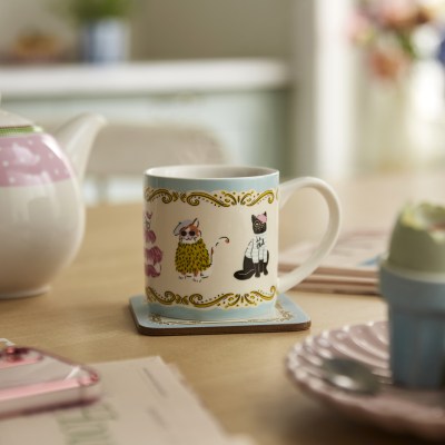 Ulster Weavers Cool Cats New Bone China Mug