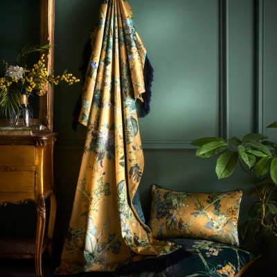 LLB Cotswold Fantasia Gold 130x180cm Throw