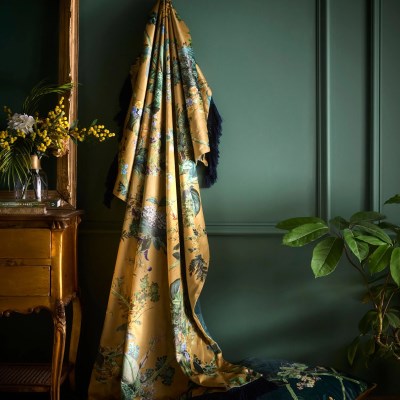 LLB Cotswold Fantasia Gold 130x180cm Throw