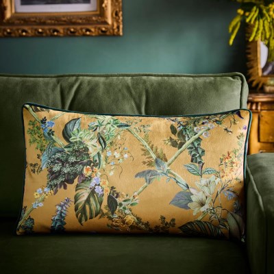 LLB Cotswold Fantasia Dawn Gold 30x50cm Cushion Cover