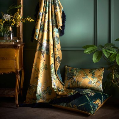 LLB Cotswold Fantasia Dawn Gold 30x50cm Cushion Cover