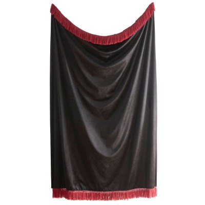 LLB Festivo Stripe Black 130x180cm Throw