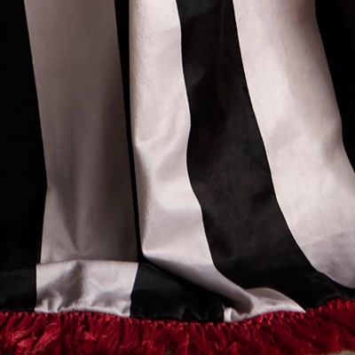 LLB Festivo Stripe Black 130x180cm Throw
