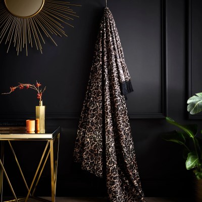 LLB Josephine Gold 130x180cm Throw