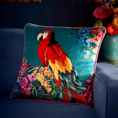 LLB Polly Amorous Teal 43x43cm Cushion Cover