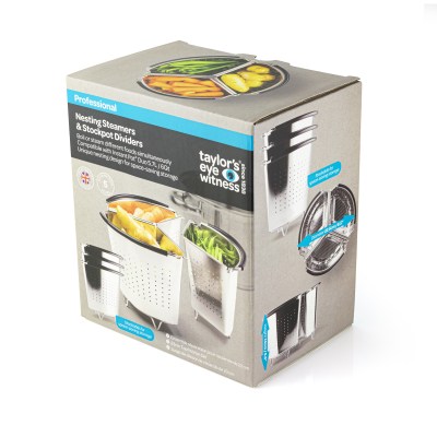 Taylors Nesting Steamers & Pan Divider Set
