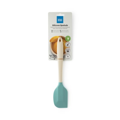 Taylors Silicone Spatula 27cm - Buttermilk/Turquoise