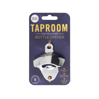 Taylors Taproom Wall Mounted Bottle Opener