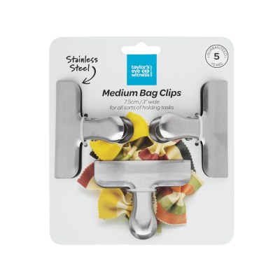 Taylors Set of 3 Medium Bag Clips