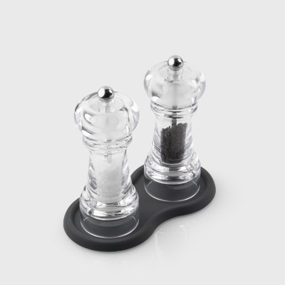 Taylors Silicone Mill, Bottle & Spoon Rest - Graphite