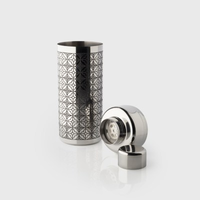 Taylors Taproom S/S Etched Cobbler Cocktail Shaker
