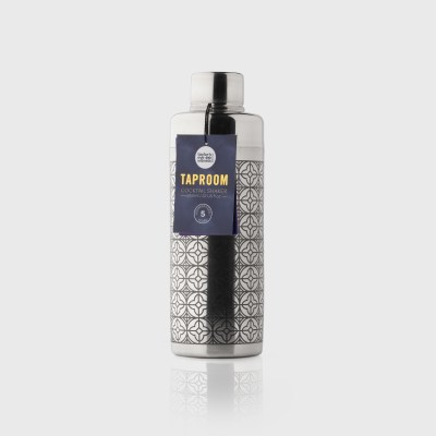 Taylors Taproom S/S Etched Cobbler Cocktail Shaker