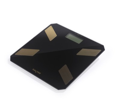 Salter Black / Gold Glass Analyser Personal Scale SA00601BGC